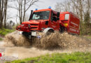 26 multifunktionale Unimog mit Kran heben hessischen Bevölkerungsschutz auf neues Level