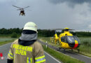 D: 100-Meter-Trümmerfeld nach Motorrad-Motorrad-Kollision → ein Todesopfer, brennendes Bike in Olfen