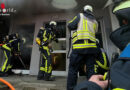 D: 8 Verletzte bei Brand in einem Mehrfamilienhaus in Bochum