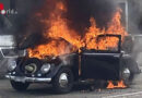 Schweiz: VW Käfer in Wittenbach in Flammen aufgegangen