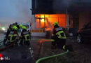 Schweiz: Feuer in einem Reifenlager in Risch-Rotkreuz → rund 100 Kräfte im Einsatz