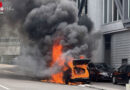 Schweiz: Vollbrand eines Pkw in St. Gallen