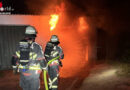 D: Autobrand in Garage in Norderstedt