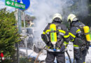 Stmk: Vollbrand eines Pkw in Apfelberg / Knittelfeld