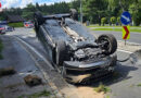 Ktn: Auto-Überschlag auf der Seeblickstraße in Villach