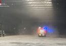 D: Unterirdischer Brand in einer Industrie-Lagerhalle in Mülheim an der Ruhr