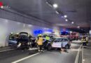 Schweiz: Drei Verletzte bei Frontalzusammenstoß im Tunnel Engi in Bütschwil