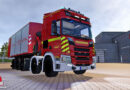 Notruf 112 – Die Feuerwehr Simulation 2: Neuer DLC mit 5-Achs-Wechsellader mit Kran ab September 2024