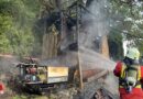 Schweiz: Kerze setzt Baumhaus in Eschenbach in Brand