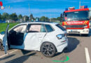 D: Verkehrsunfall mit vier Fahrzeugen und fünf Verletzten