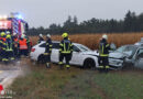Oö: Drei Verletzte nach Pkw-Unfall mit Alkolenker in Allhaming