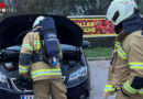 Sbg: Beginnender Pkw-Brand beim Billa-Parkplatz in Mariapfarr