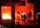 Nö: Wohnhausbrand in Oberwaltersdorf → Vordringen ins Gebäude eine Herausforderung für die Feuerwehren