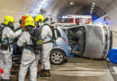 Ktn: Einsatzübung „Schwerer Unfall mit Gefahrgutaustritt auf der A 10 im Oswaldibergtunnel“ in Villach