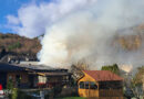 Bgld: Feuer in einer Garage in Forchtenstein