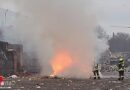 D: Brand in einem Müllentsorgungsbetrieb in Oberhausen