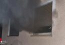 D: Feuer in Wohnung in Mehrfamilienhaus in Bruchsal