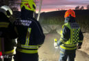 Nö: Gasexplosion in der Nähe von Haag → Hochdruckleitung gerissen