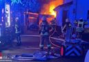 D: Brennt an Wohnhaus angrenzende Garage in Langenfeld