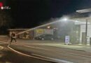 Schweiz: Tankstellendach in Lommis in Brand geraten