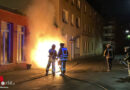 D: Brand bei einer Eisdiele in Bochum