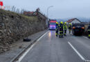 Nö: Fahrzeugüberschlag auf der B33 in Rossatz