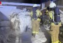 D: Brennenden Pkw in Vreden mit Schaum geflutet