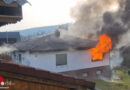 Nö: Mehrere Feuerwehren bei Wohnhausbrand in Gablitz im Einsatz