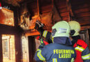 Nö: Brand im Wintergarten in Lassee → Übergriff auf Wohnhaus verhindert