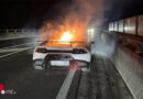 Schweiz: Lamborghini in Lupfig in Brand geraten