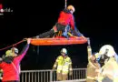 Vbg: Pkw-Unfall → Insasse springt bei Polizeiankunft 12 m in die Tiefe → Rettung durch Feuerwehr und Bergrettung