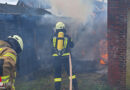 D: Brennender Holzschuppen in Greven