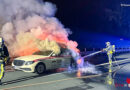 D: Auto brennt auf A 40 bei Bochum