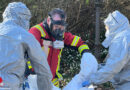 D: Feuerwehr Plettenberg unterstützt Bergung eines abgestürzten Kleinflugzeuges