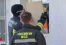 Oö: Einbrüche in Welser Gastrolokale beschäftigten Polizei und Feuerwehr