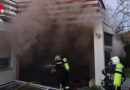 Nö: Vollbrand eines ebenerdigen Kellergeschoßes in Einfamilienhaus in Wiener Neustadt und parallele Einsätze