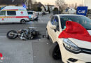 Nö: Verletzter Biker bei Pkw-Motorrad-Unfall in Schwechat