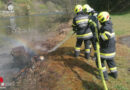 Stmk: Rasch gelöschter Wiesenbrand am Ufer der Mürz
