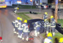 Nö: Feuerwehrleute versorgten Unfallenker in Ybbsitz