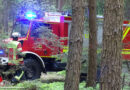 D: Waldbrand im unzugänglichen Gelände bei Dierkshausen