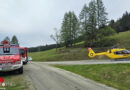 Stmk: Hubschrauber-Einsatz nach Forstunfall mit Verletztem in Lobmingtal