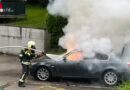Schweiz: Brennender Pkw in Bischofszell