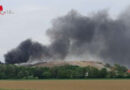 Nö: Großbrand auf der Mülldeponie in St. Pölten