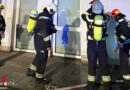 Nö: Brand auf einem Balkon im 1. OG eines Wohnhauses in Steinabrückl
