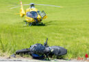Oö: Kollision zwischen Motorrad und Pkw auf der Landesstraße in Lembach