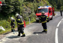 Oö: Dritter Motorradunfall am Pfingstwochenende 2025 im Weißenbachtal / Bad Ischl