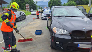 O: Streif-Kollision auf B 145 in Bad Goisern