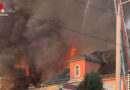 D: Großbrand in Dresden → ehemalige Staatsoperette steht in Flammen