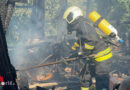 Nö: 10 Feuerwehren bei Scheunenbrand in Bergern im Dunkelsteinerwald