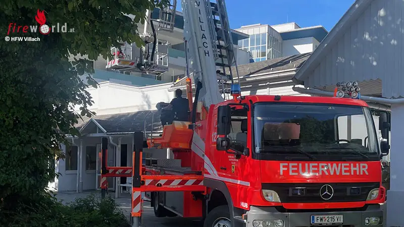 Ktn-Paragleiter-am-Hoteldach-und-Fahrzeugabsturz-neun-Eins-tze-f-r-die-Hauptfeuerwache-Villach